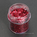 Gemischte Glitter-rote Nagel-Kunst-Glitter-Puder-Paillette-Dekoration